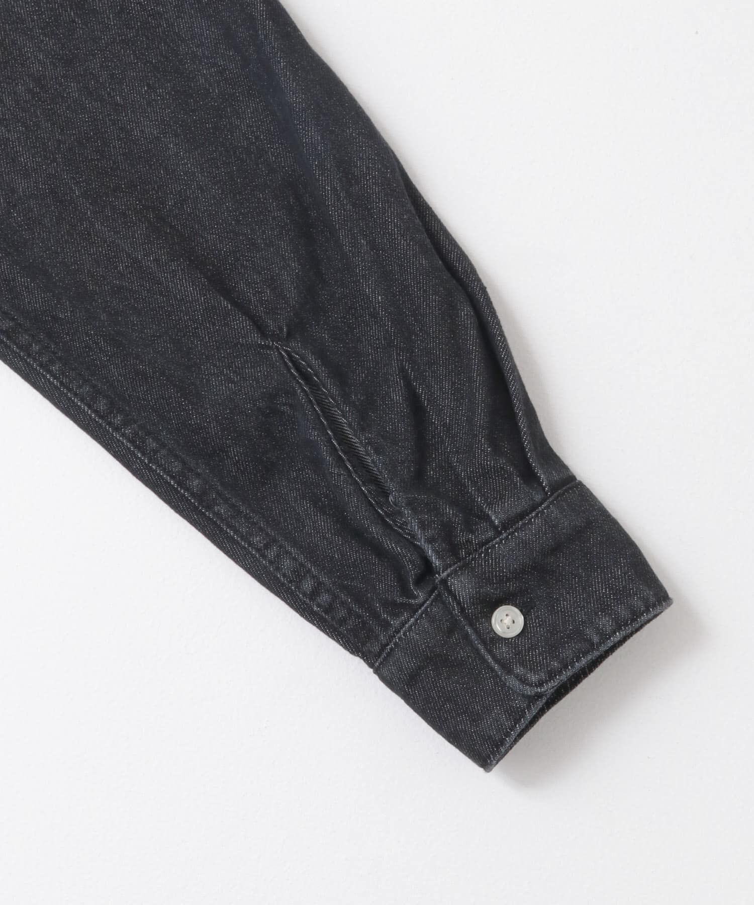 URBAN RESEARCH DOORS「デニムバンドカラーシャツ」|シャツ・ブラウス|