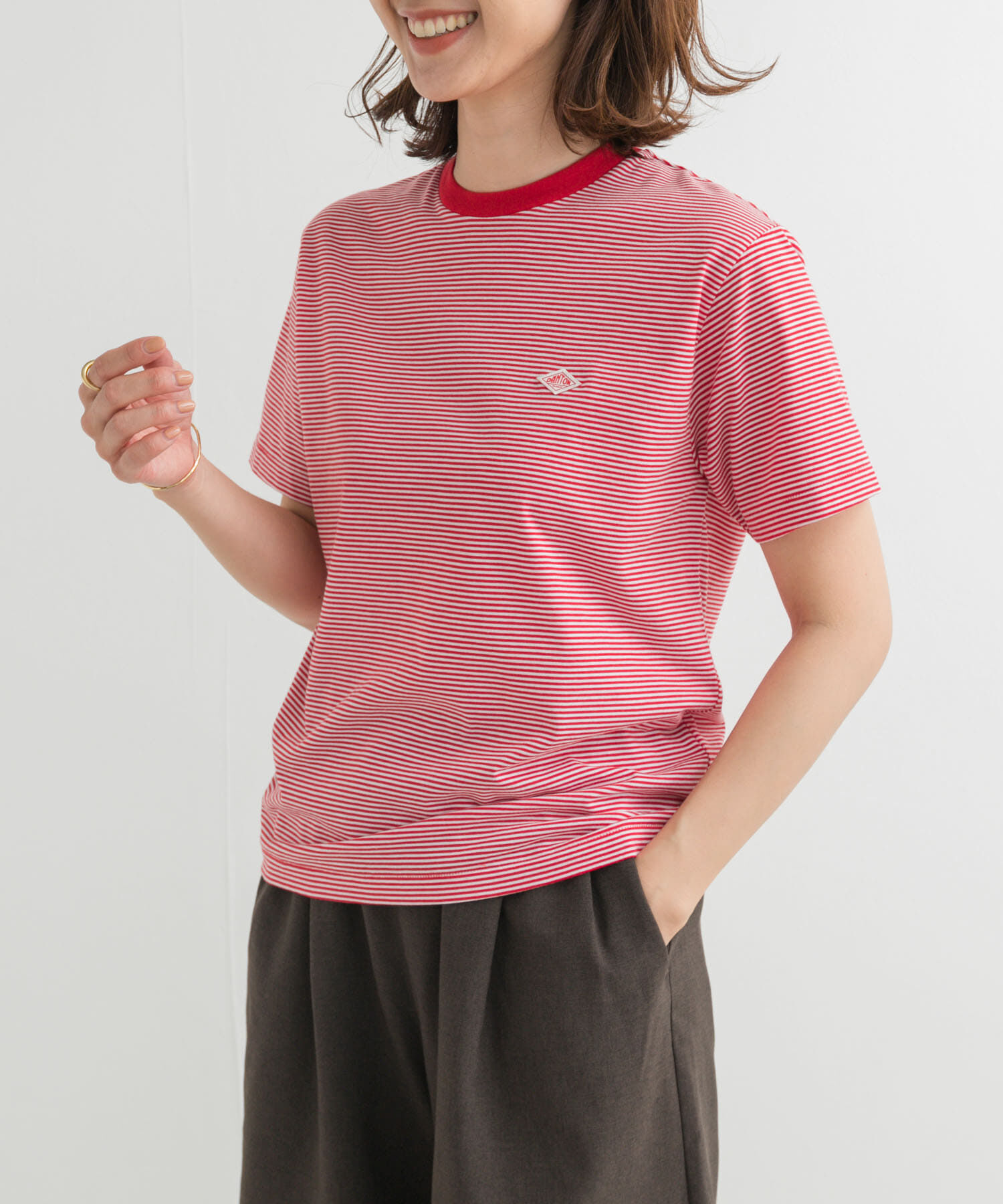 URBAN RESEARCH DOORS「DANTON　INNER T-SHIRTS」|Tシャツ・カットソー|