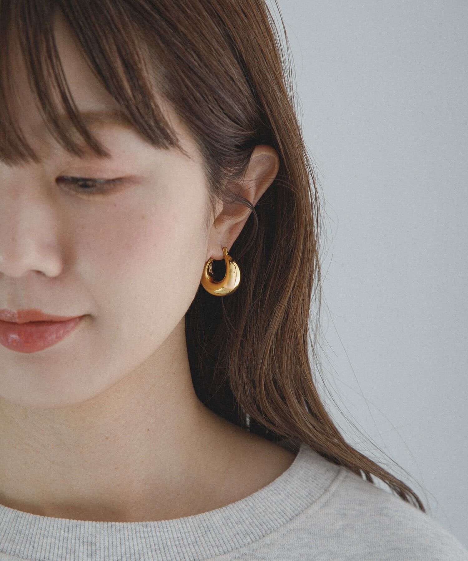 Sonny Label 「ステンレスボリュームフープピアス」|ピアス|