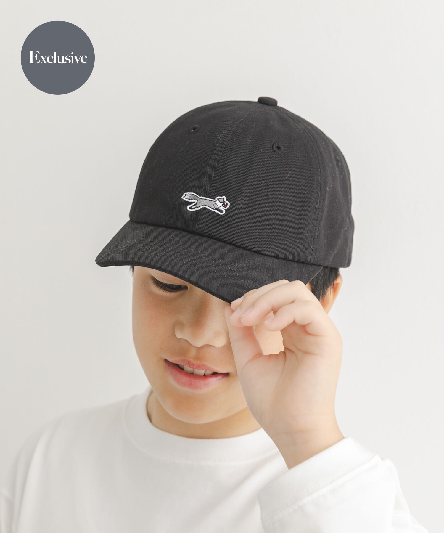URBAN RESEARCH DOORS「『別注』PENNEYS&times;DOORS　THE FOXワッペンキャップ(KIDS)」|その他|ブラック