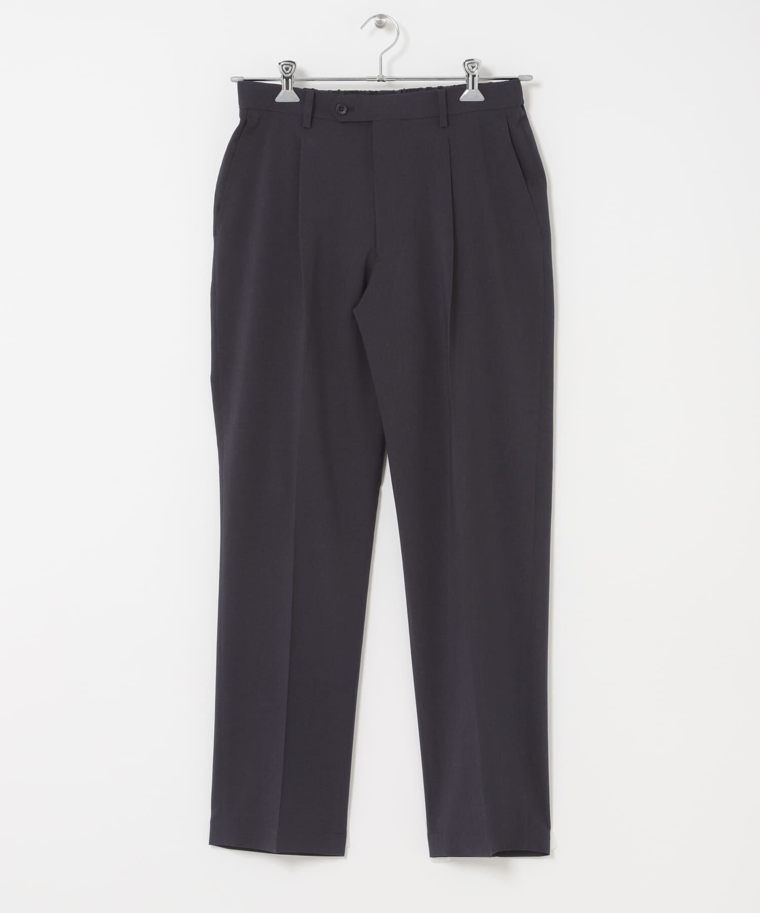 URBAN RESEARCH DOORS「LIFE STYLE TAILOR　リネンライクコンフォータブル1タックパンツ」|スラックス|