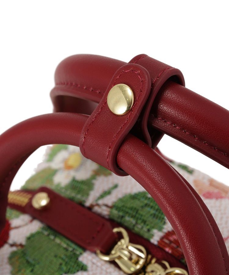 Maison de FLEUR「いちごゴブラン2Wayボストンバッグ」|ハンドバッグ|