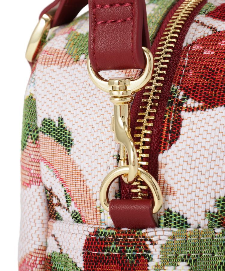 Maison de FLEUR「いちごゴブラン2Wayボストンバッグ」|ハンドバッグ|