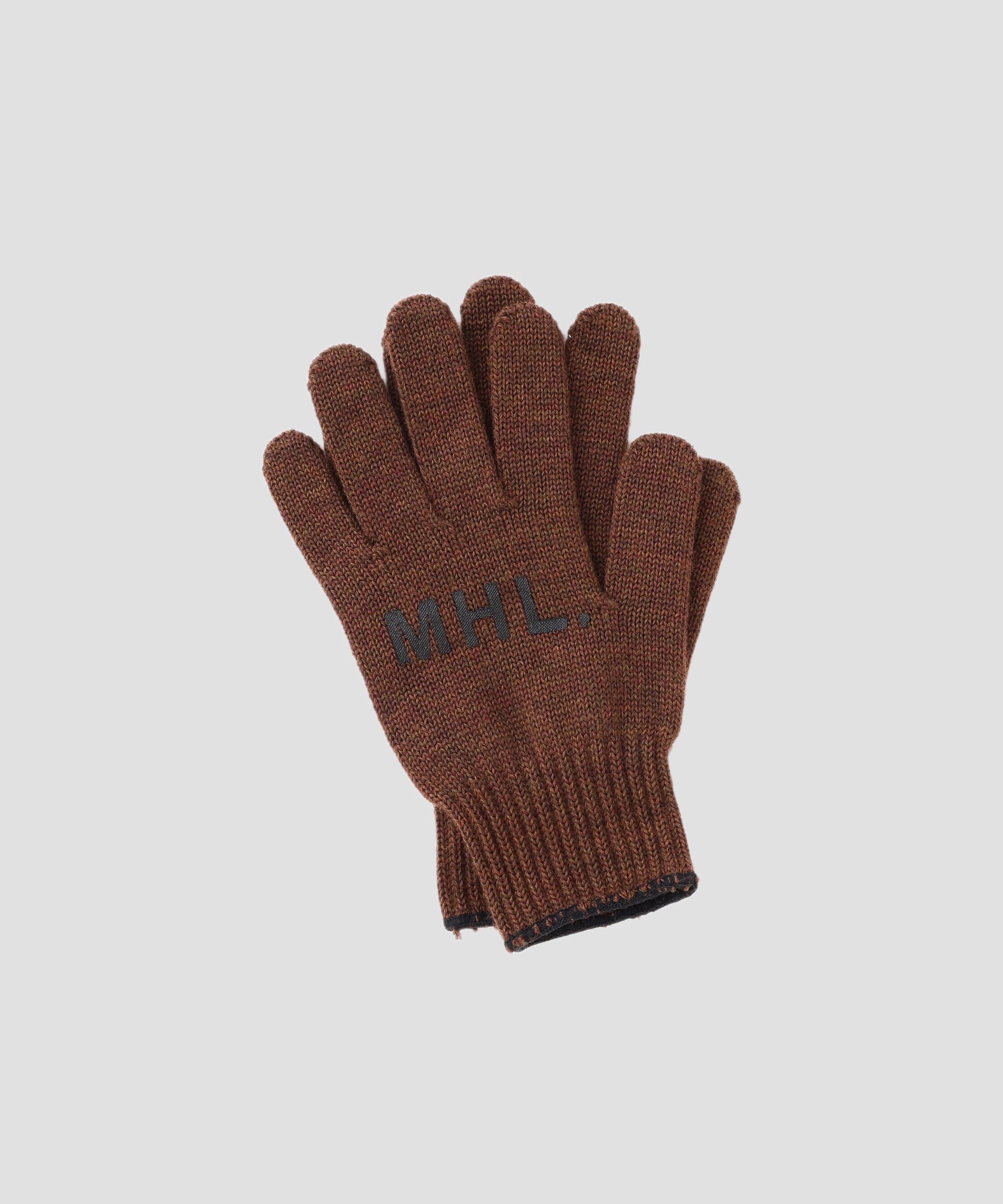 MHL.「TEMBEA GUNTE」|手袋|BROWN