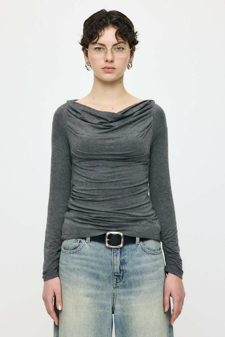 MOUSSY「GATHER 3WAY トップス」|Tシャツ・カットソー|
