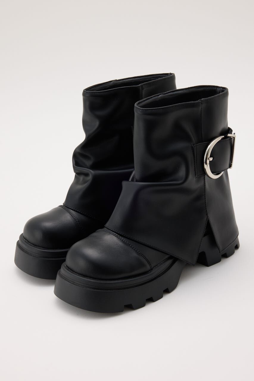 RODEO CROWNS「カバーショートブーツ」|その他|BLK