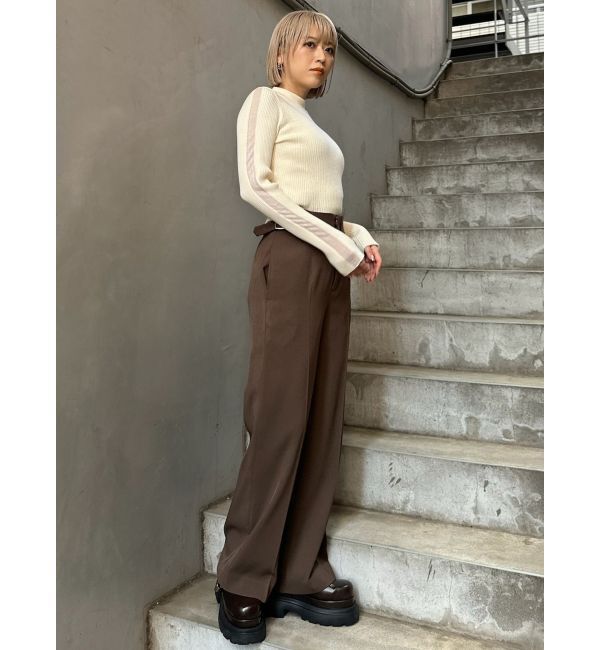 MURUA「シアーラインスリーブニット」|ニット・セーター|