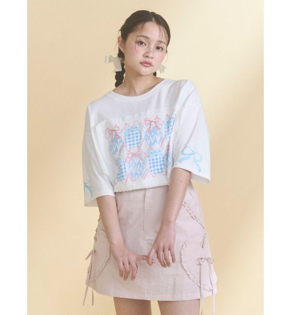 merry jenny「ひみつのゆらめきフレームTee」|Tシャツ・カットソー|