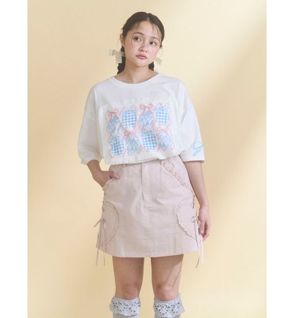 merry jenny「ひみつのゆらめきフレームTee」|Tシャツ・カットソー|