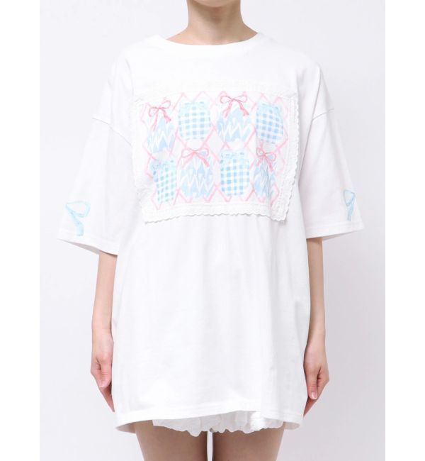 merry jenny「ひみつのゆらめきフレームTee」|Tシャツ・カットソー|