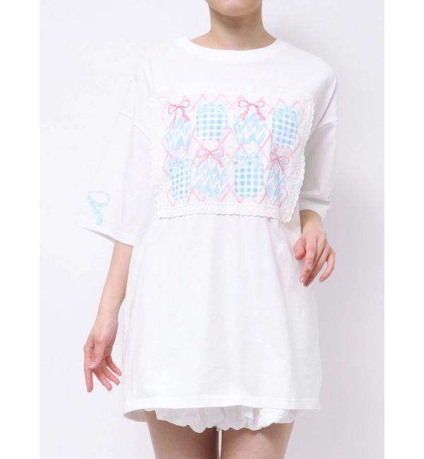 merry jenny「ひみつのゆらめきフレームTee」|Tシャツ・カットソー|
