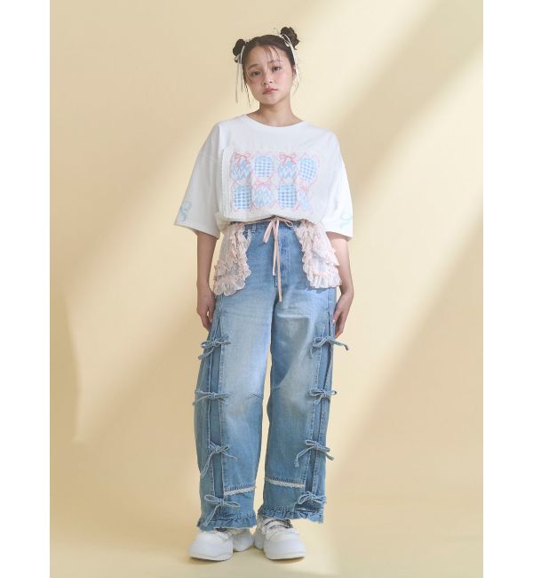 merry jenny「ひみつのゆらめきフレームTee」|Tシャツ・カットソー|