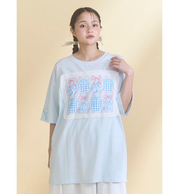 merry jenny「ひみつのゆらめきフレームTee」|Tシャツ・カットソー|