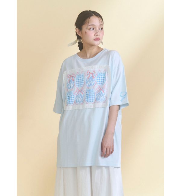 merry jenny「ひみつのゆらめきフレームTee」|Tシャツ・カットソー|