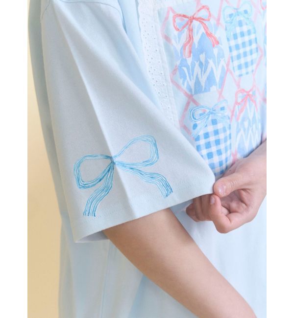 merry jenny「ひみつのゆらめきフレームTee」|Tシャツ・カットソー|
