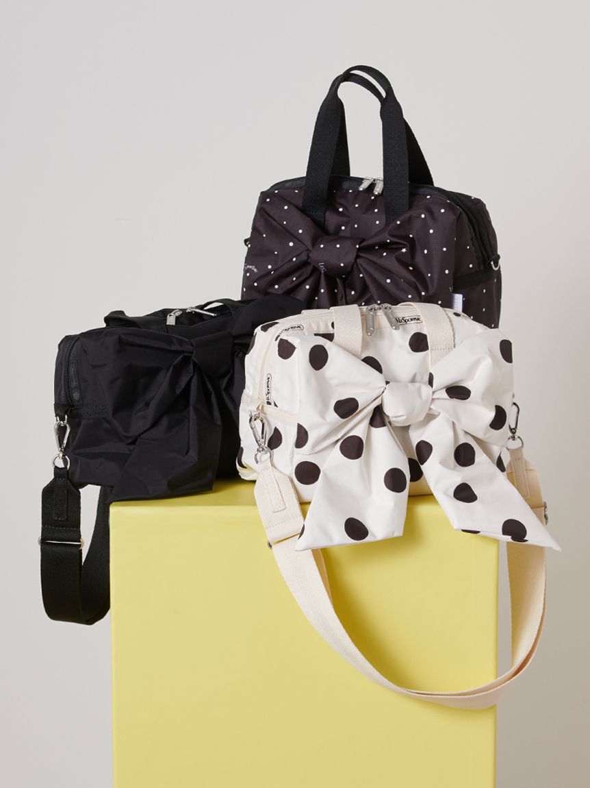 SNIDEL「【SNIDEL&times;LeSportsac】LG BOW SM SATCHEL」|ショルダー・メッセンジャー|