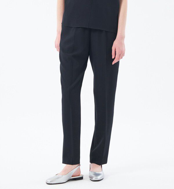 MACKINTOSH PHILOSOPHY「【Alby Easy Pants（アルビー イージーパンツ）】バックサテン」|その他|ネイビー