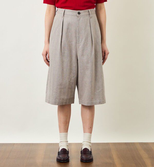 MACKINTOSH PHILOSOPHY「GREY LABEL リネンコットンヘリンボンハーフパンツ」|その他|