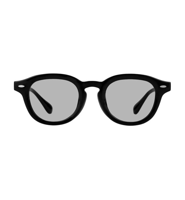  「【WEB限定】SUNCUTGlasses/UV100%CUT ウェリントン型 調光サングラス | 紫外線で色が変わる 紫外線対策」|サングラス|
