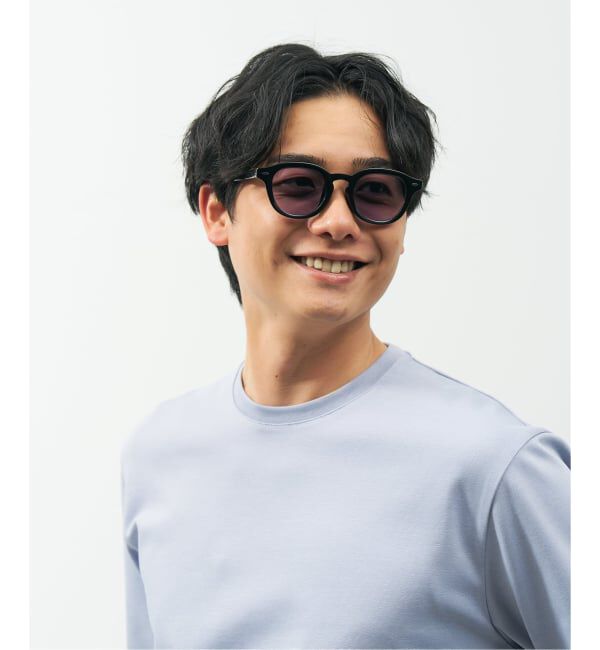  「【WEB限定】SUNCUTGlasses/UV100%CUT ウェリントン型 調光サングラス | 紫外線で色が変わる 紫外線対策」|サングラス|