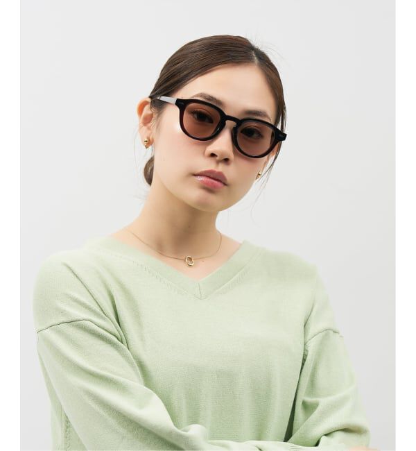  「【WEB限定】SUNCUTGlasses/UV100%CUT ウェリントン型 調光サングラス | 紫外線で色が変わる 紫外線対策」|サングラス|ブラウン1