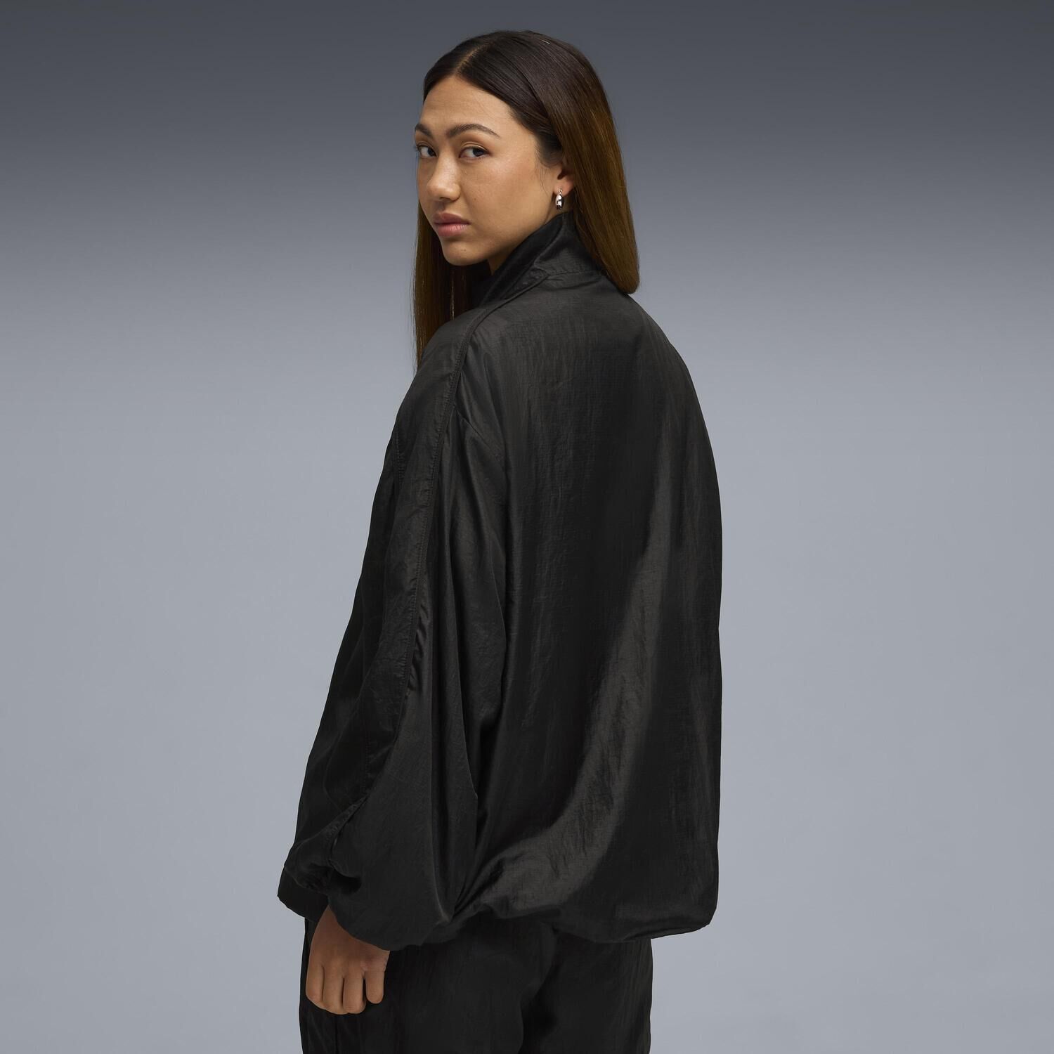 PUMA「【PUMA ｳｪｱ】W ROSE T7 OVERSIZED TRACK」|ポロシャツ|