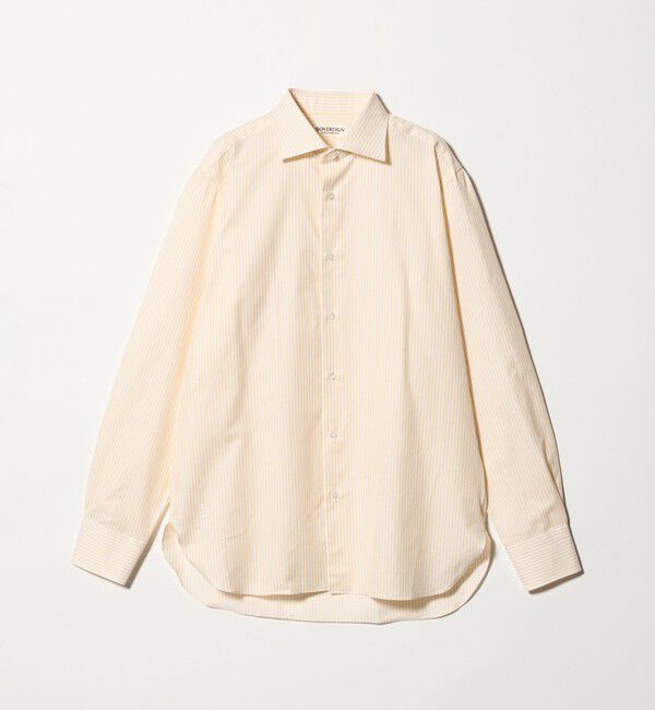 UNITED ARROWS「＜SOVEREIGN＞ GRANDI＆RUBINELLI カラーストライプ ハンドライン ワイドカラーシャツ」|シャツ・ブラウス|