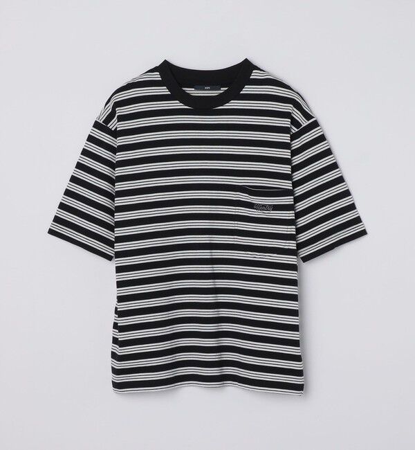 SHIPS「SHIPS: ランダム ボーダー Tシャツ」|Tシャツ・カットソー|
