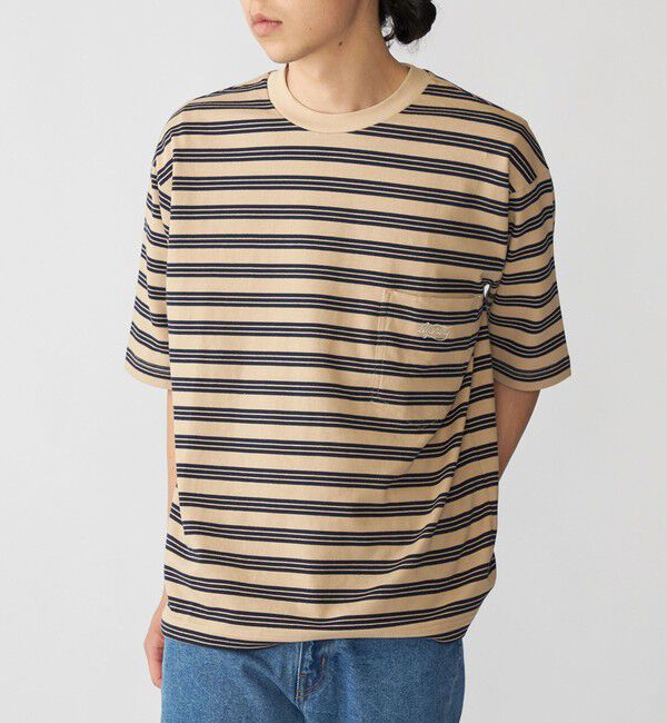 SHIPS「SHIPS: ランダム ボーダー Tシャツ」|Tシャツ・カットソー|