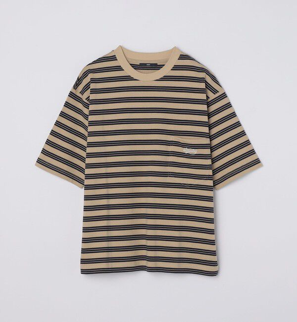 SHIPS「SHIPS: ランダム ボーダー Tシャツ」|Tシャツ・カットソー|