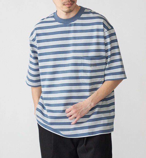 SHIPS「SHIPS: ランダム ボーダー Tシャツ」|Tシャツ・カットソー|