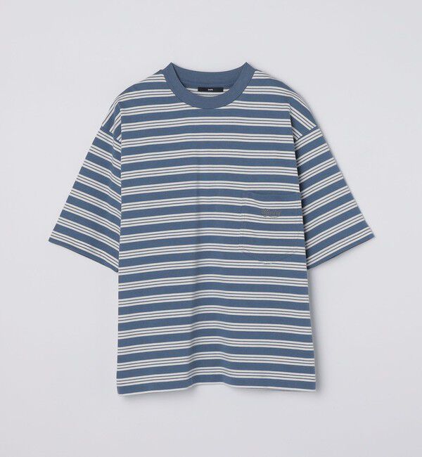 SHIPS「SHIPS: ランダム ボーダー Tシャツ」|Tシャツ・カットソー|