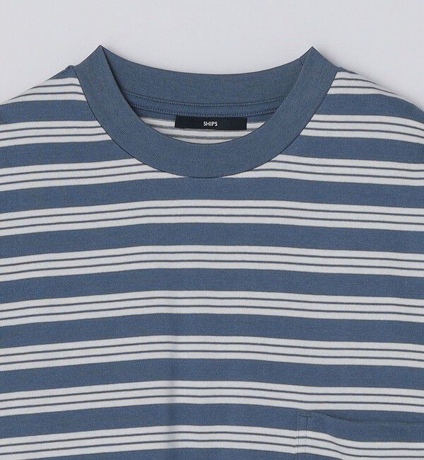 SHIPS「SHIPS: ランダム ボーダー Tシャツ」|Tシャツ・カットソー|