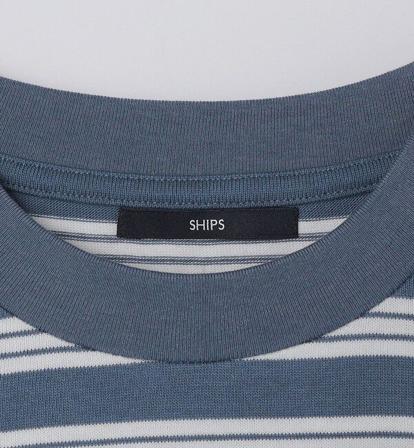 SHIPS「SHIPS: ランダム ボーダー Tシャツ」|Tシャツ・カットソー|