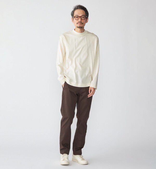 SHIPS「SHIPS: コットンウール モックネック ロングスリーブ Tシャツ」|Tシャツ・カットソー|