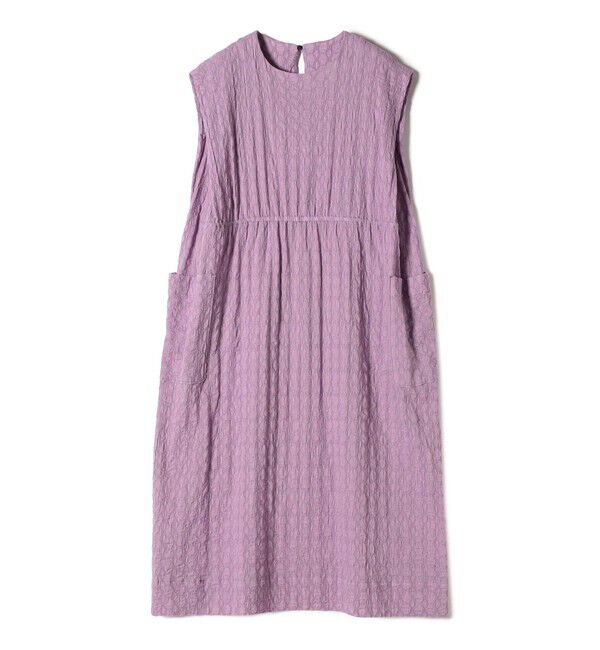 SHIPS for women「【SHIPS別注】assiette:〈手洗い可能〉刺繍 サック ワンピース」|ワンピース|
