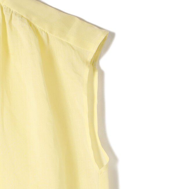 SHIPS for women「SHIPS Primary Navy Label:〈手洗い可能〉ラミー フレンチ スリーブ ブラウス」|シャツ・ブラウス|
