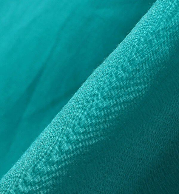 SHIPS for women「SHIPS Primary Navy Label:〈手洗い可能〉ラミー フレンチ スリーブ ブラウス」|シャツ・ブラウス|