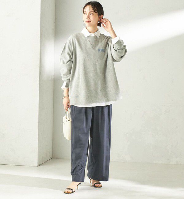 SHIPS for women「NINE CASE:〈洗濯機可能〉裏毛 スウェット プルオーバー」|スウェット・ジャージ|