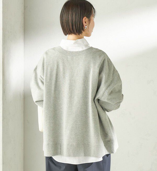 SHIPS for women「NINE CASE:〈洗濯機可能〉裏毛 スウェット プルオーバー」|スウェット・ジャージ|