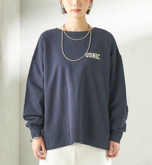 SHIPS for women「NINE CASE:〈洗濯機可能〉裏毛 スウェット プルオーバー」|スウェット・ジャージ|