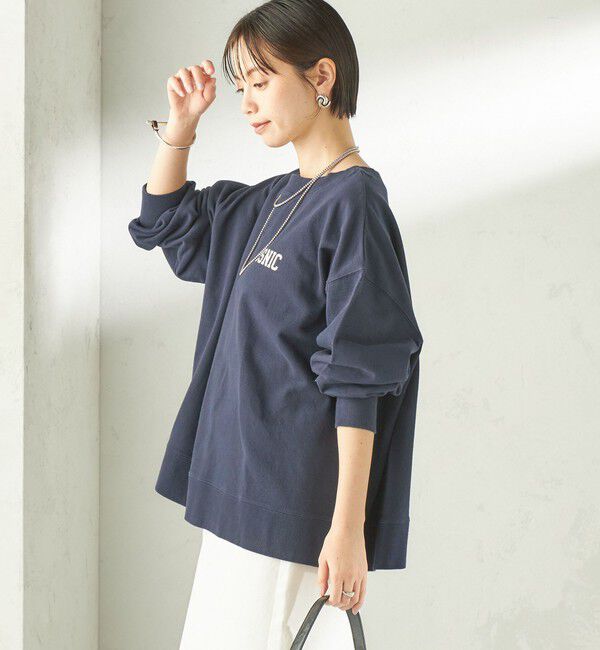 SHIPS for women「NINE CASE:〈洗濯機可能〉裏毛 スウェット プルオーバー」|スウェット・ジャージ|