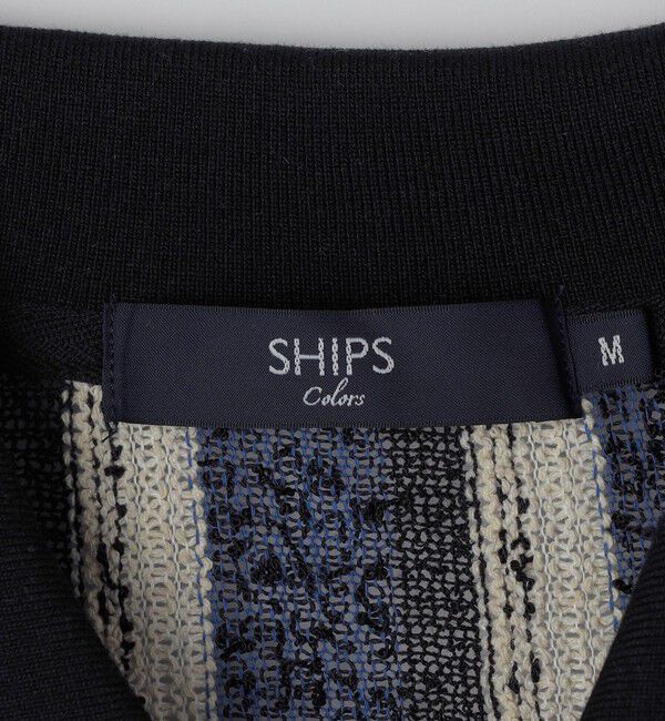 SHIPS Colors 「SHIPS Colors:〈洗濯機可能〉ストライプ ジャージー シャツ」|シャツ・ブラウス|