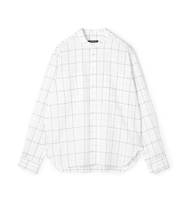 GALERIE VIE「コットン バンドカラーシャツ」|シャツ・ブラウス|12 ホワイト系