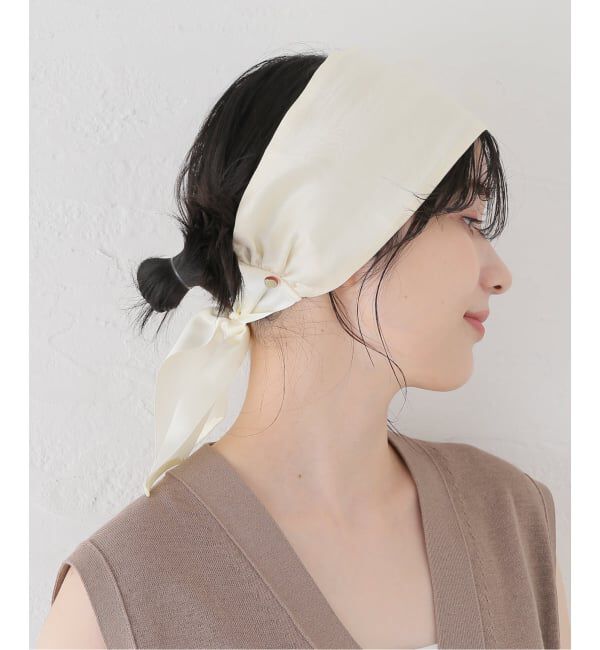  「MERRMA FROISSE SILK BANDEAU #S9 H21 90/10：ヘアバンド」|その他|