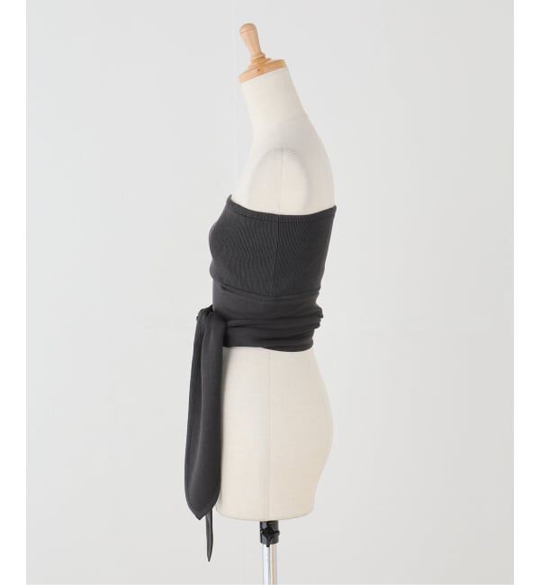 IENA LA BOUCLE「KAYLE ケイル WASHI WRAP TUBU TOP  K-1902」|その他|