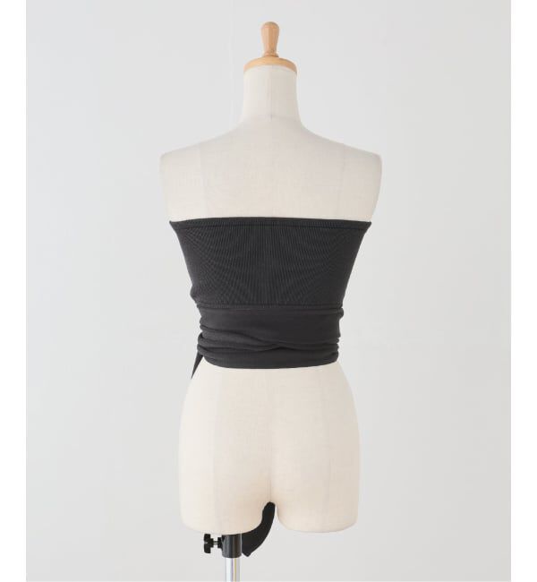 IENA LA BOUCLE「KAYLE ケイル WASHI WRAP TUBU TOP  K-1902」|その他|