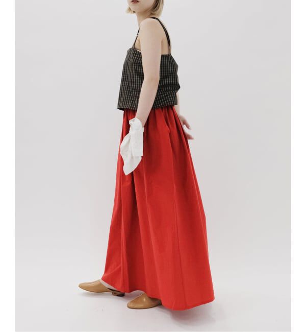IENA LA BOUCLE「ELEPH  エレフ WIDE POCKET スカート EL.C09.01.50.06」|スカート|