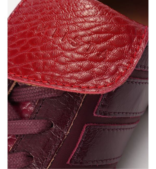 PULP「Miista / ミスタ Nikoletta Burgundy Sneakers」|スニーカー|