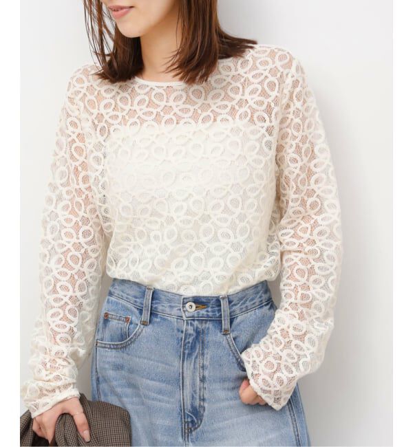 JOURNAL STANDARD relume「《追加》ラッセルレース2WAYプルオーバー」|Tシャツ・カットソー|